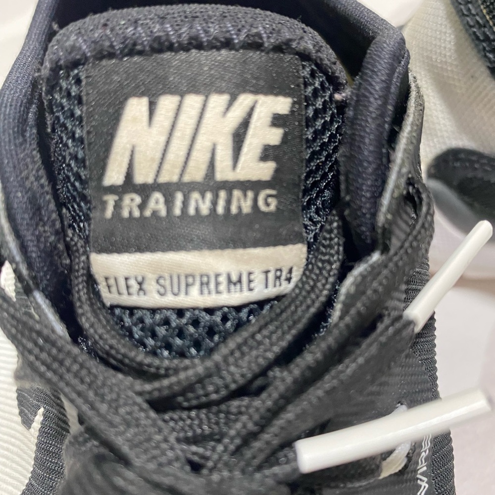 Nike Training flex Supreme TR4 black Shoes size 7.5 - Picture 2 of 6